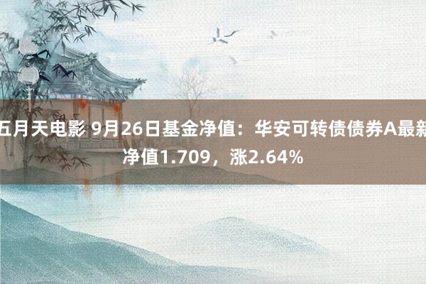 五月天电影 9月26日基金净值：华安可转债债券A最新净值1.709，涨2.64%