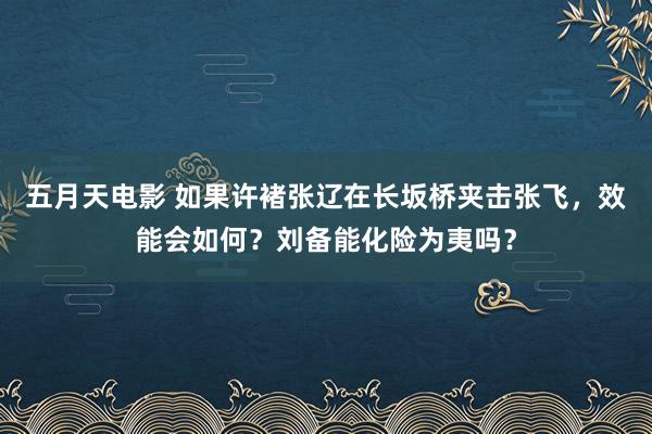 五月天电影 如果许褚张辽在长坂桥夹击张飞，效能会如何？刘备能化险为夷吗？