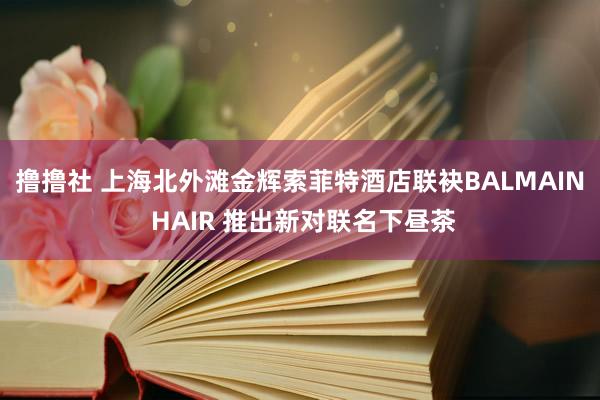 撸撸社 上海北外滩金辉索菲特酒店联袂BALMAIN HAIR 推出新对联名下昼茶